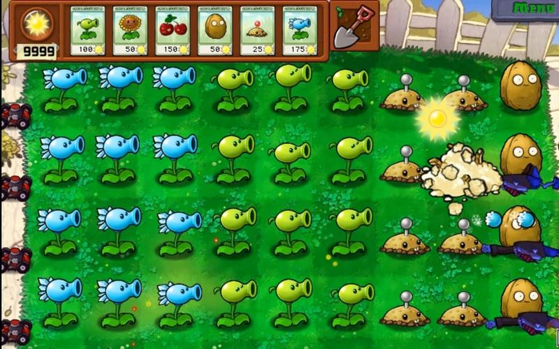 植物大战僵尸无限阳光版_植物大战僵尸内置菜单-第2张图片-屿企游戏网 植物大战僵尸无限阳光版_植物大战僵尸内置菜单-第2张图片-屿企游戏网