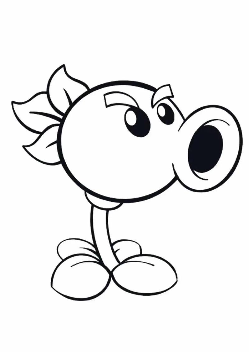 植物大战僵尸里面的植物怎么画_植物大战僵尸里的植物该怎么画-第1张图片-屿企游戏网