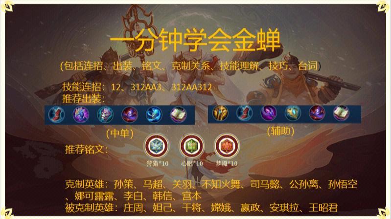 王者荣耀金蝉印记攻略最新_王者新英雄金蝉技能全面曝光-第4张图片-屿企游戏网