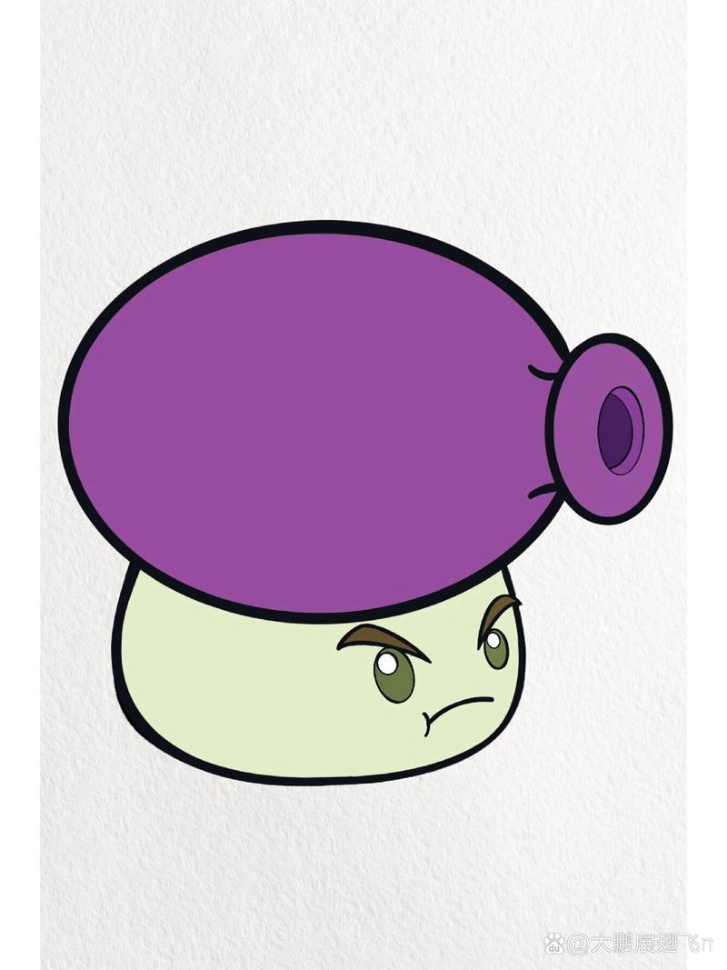 植物大战僵尸喷菇，植物大战僵尸喷菇图片-第1张图片-屿企游戏网