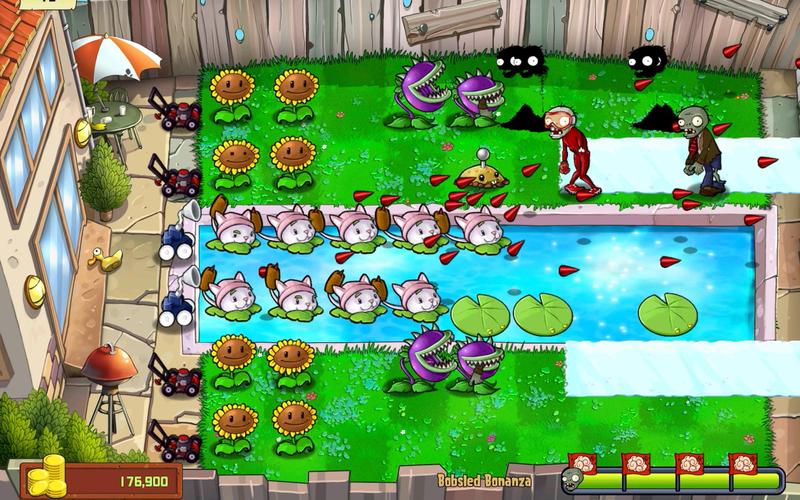 植物大战僵尸雪橇区攻略_植物大战僵尸雪橇区怎么过百度经验-第3张图片-屿企游戏网