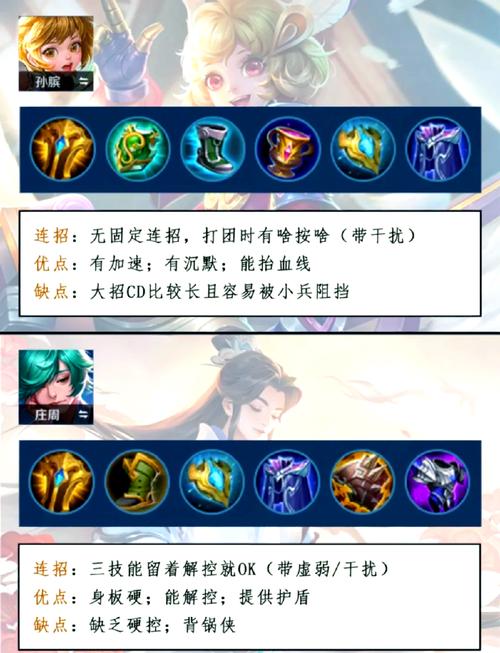 王者荣耀人物攻略，王者荣耀人物都怎么玩-第3张图片-屿企游戏网