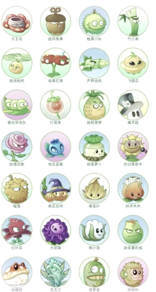 植物大战僵尸中植物_植物大战僵尸中植物怎么进阶