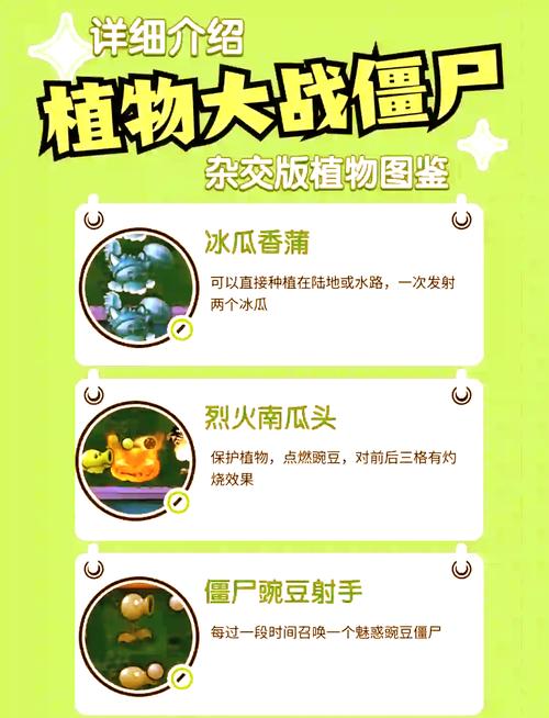 老版植物大战僵尸植物，植物大战僵尸老版本绿色资源网-第2张图片-屿企游戏网