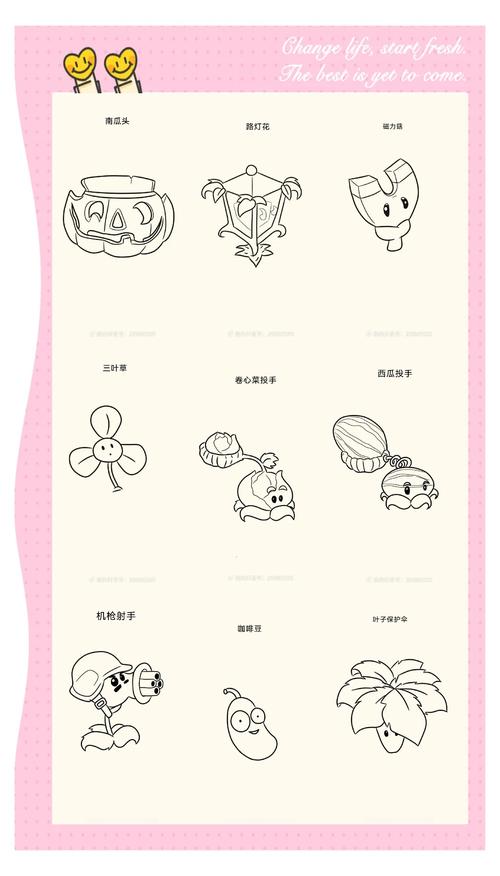 画植物大战僵尸的植物，画植物大战僵尸的植物杂交版怎么画-第2张图片-屿企游戏网