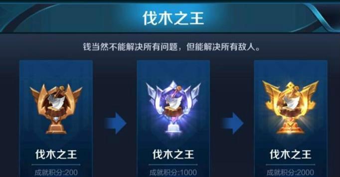 王者荣耀伐木之王攻略_王者荣耀伐木之王攻略图-第1张图片-屿企游戏网