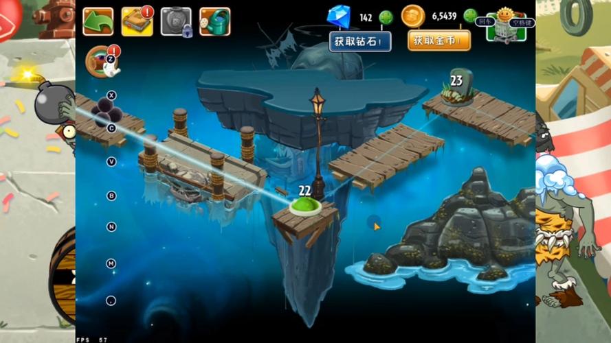 植物大战僵尸2海盗20关，植物大战僵尸2海盗第22关-第1张图片-屿企游戏网