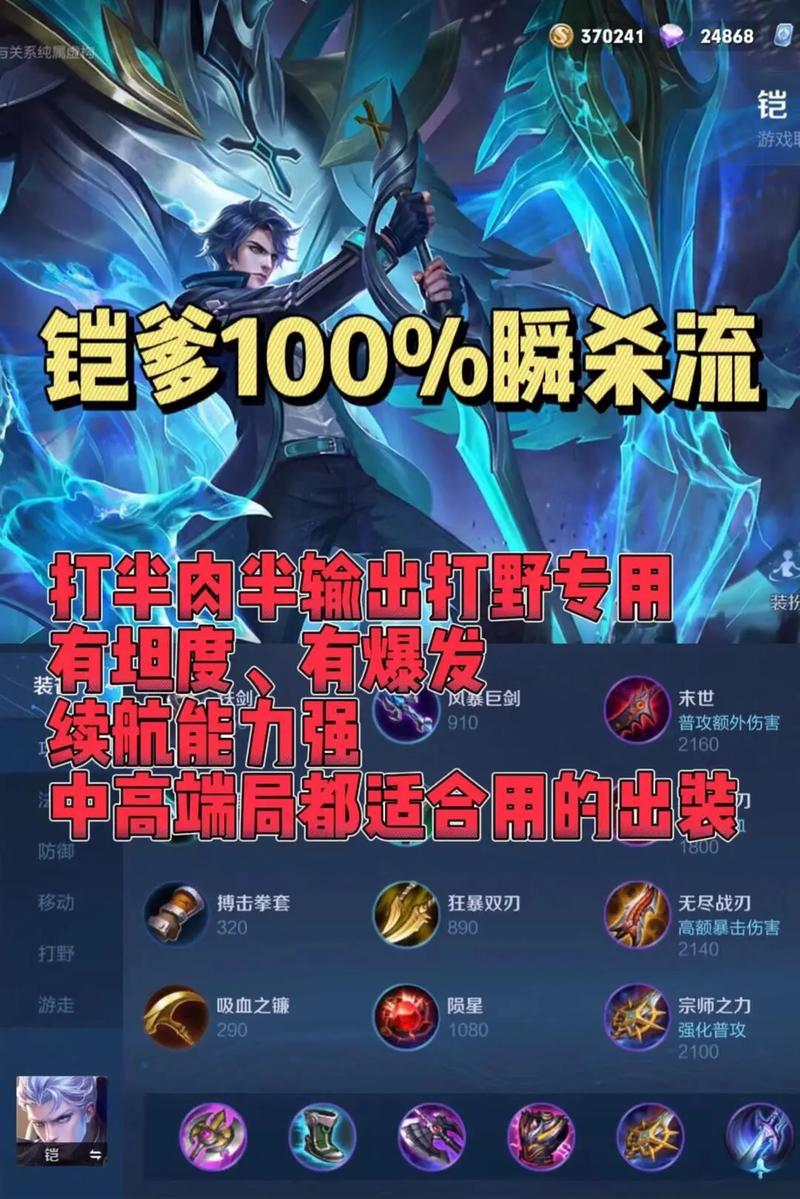 王者荣耀凯出装大全_王者英耀凯出装-第5张图片-屿企游戏网