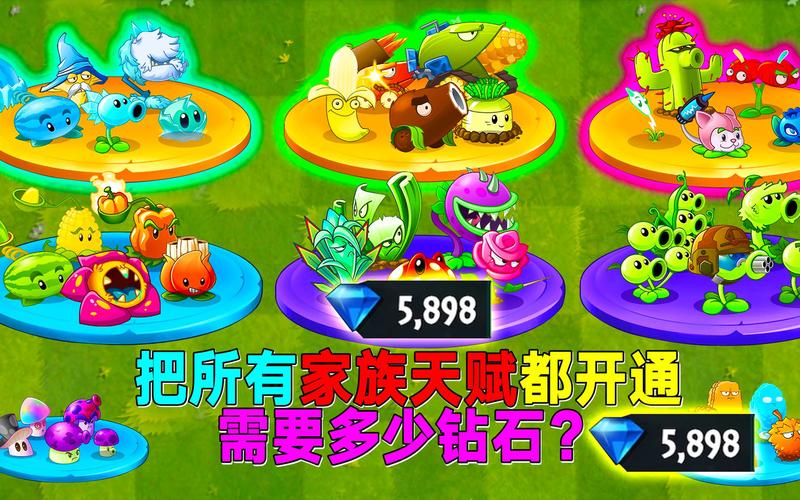 植物大战僵尸2植物家族，植物大战僵尸2植物家族等级-第5张图片-屿企游戏网