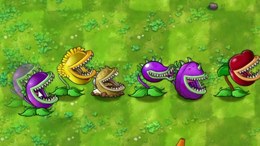 植物大战僵尸与大嘴花_植物大战僵尸大嘴花怎么画-第1张图片-屿企游戏网