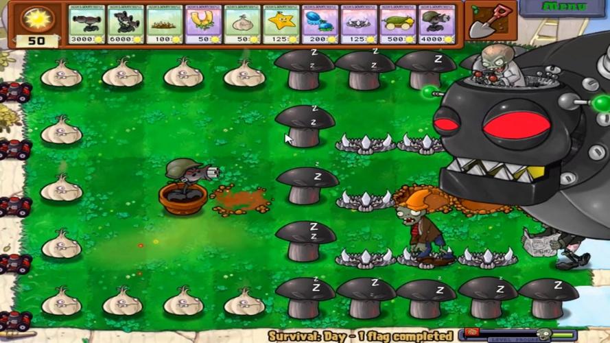 植物大战僵尸末日菇_植物大战僵尸末日菇王