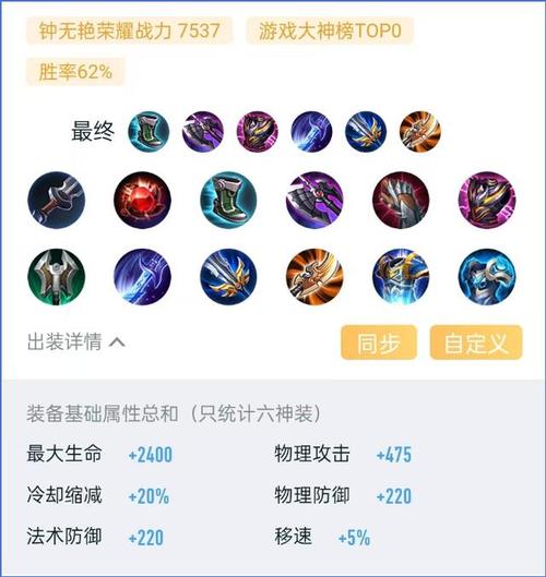 明星王者荣耀的出装，明星王者荣耀的出装和铭文-第5张图片-屿企游戏网