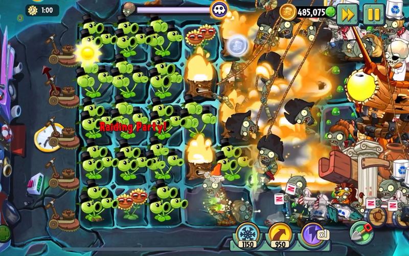 植物大战僵尸2攻略海盗港湾_植物大战僵尸2攻略海盗港湾18困难-第5张图片-屿企游戏网