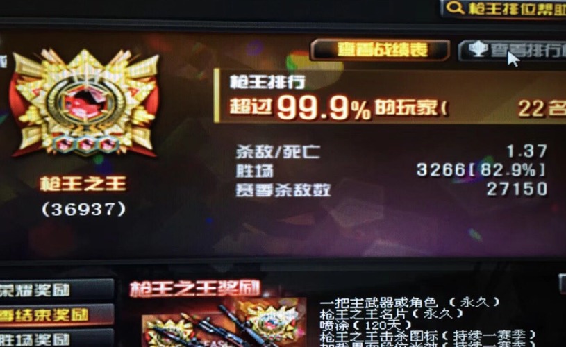 王者荣耀枪王培养攻略，枪王什么段位-第1张图片-屿企游戏网