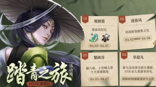 王者荣耀踏青之旅路线攻略-王者踏青奖品在哪领-第2张图片-屿企游戏网 王者荣耀踏青之旅路线攻略-王者踏青奖品在哪领-第2张图片-屿企游戏网