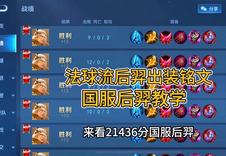 王者荣耀后羿打卡攻略视频_后羿王者局教学视频-第6张图片-屿企游戏网 王者荣耀后羿打卡攻略视频_后羿王者局教学视频-第6张图片-屿企游戏网