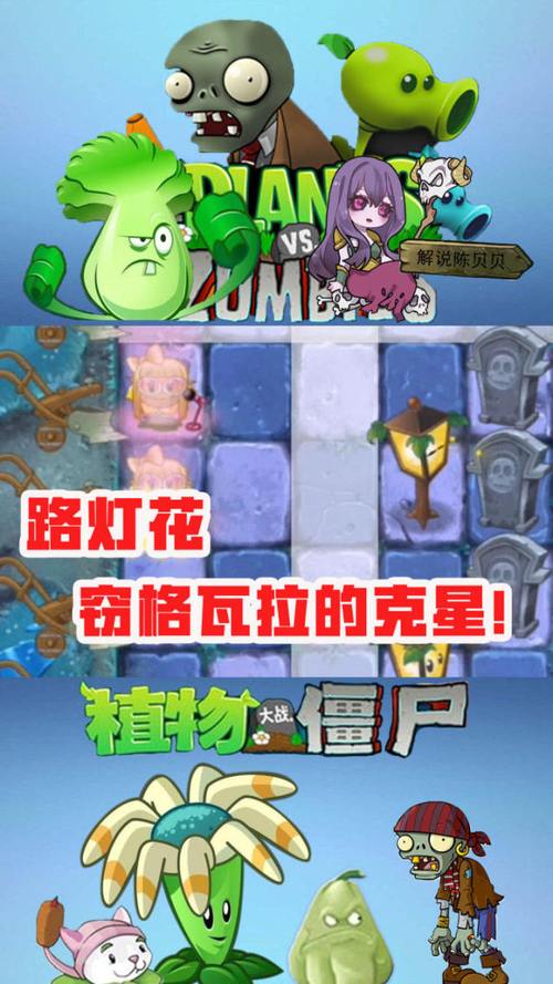 植物大战僵尸路灯花_植物大战僵尸路灯花拟人