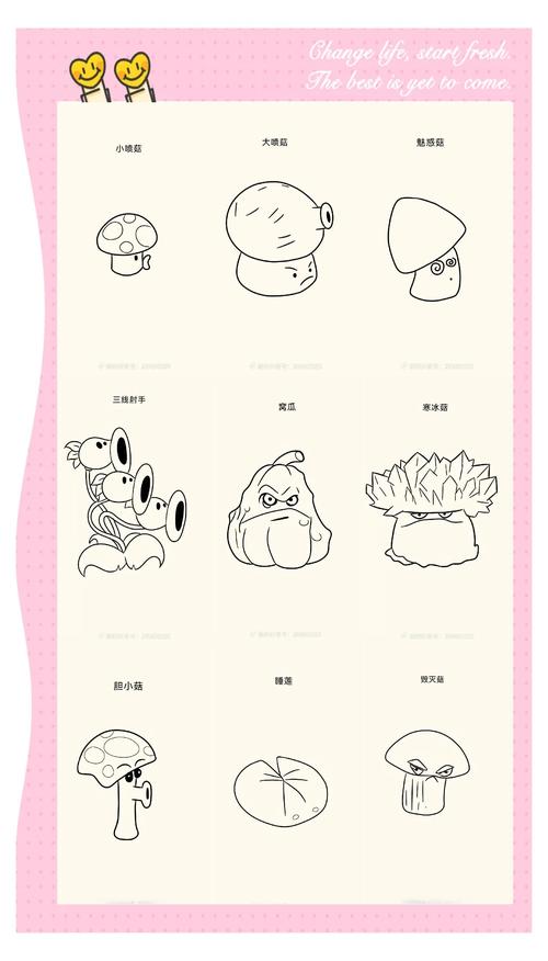 关于植物大战僵尸的画-植物大战僵尸画画大全 简单漂亮 彩色-第2张图片-屿企游戏网