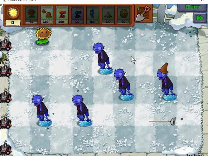 植物大战僵尸冰冻关卡-植物大战僵尸冰冻关卡为什么会输-第3张图片-屿企游戏网