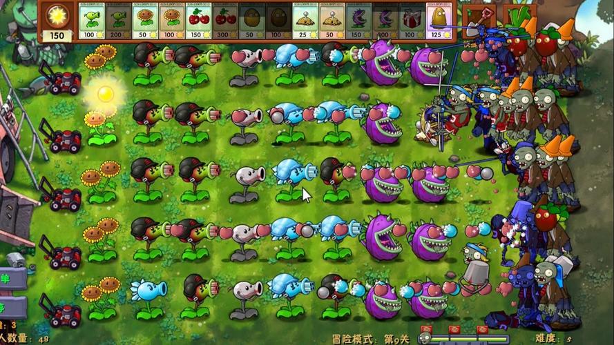 植物大战僵尸5-9-植物大战僵尸59关锁定3个植物攻略-第3张图片-屿企游戏网 植物大战僵尸5-9-植物大战僵尸59关锁定3个植物攻略-第3张图片-屿企游戏网