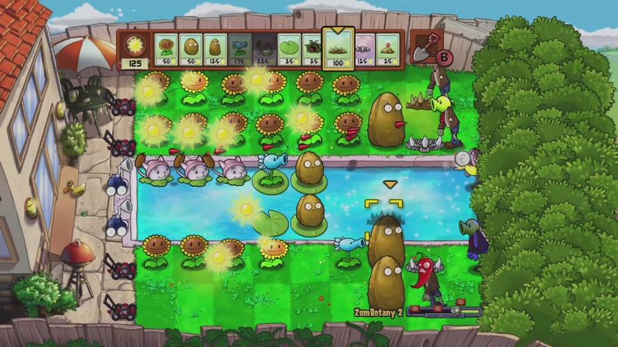 植物大战僵尸小游戏植物僵尸2_我想看植物大战僵尸游戏2-第2张图片-屿企游戏网